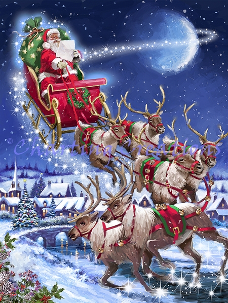 Santa's Sleigh Team